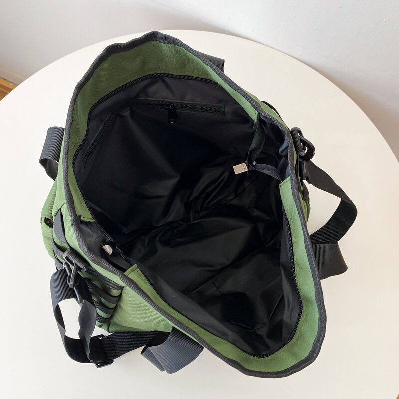 Teen Handbags Nylon Casual Waterproof Messenger Bag For Women And Men Travel Bag High Capacity Shoulder Bag Crossbody School Bag