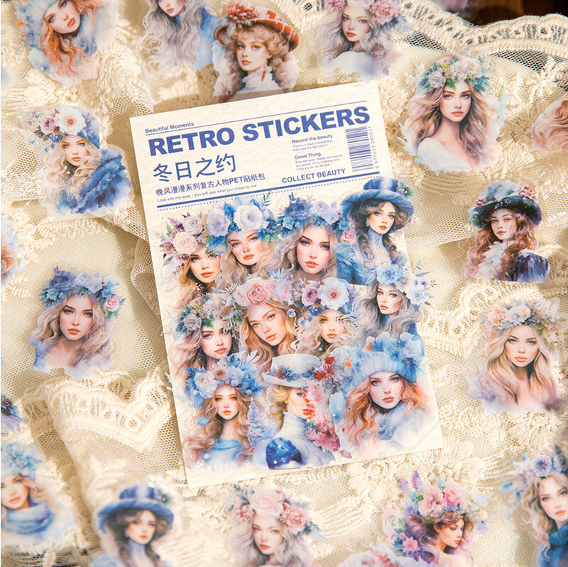 12Packs/Lot De Avondbries Is Eindeloze Serie Markeringen Fotoalbum Decoratie Huisdier Sticker