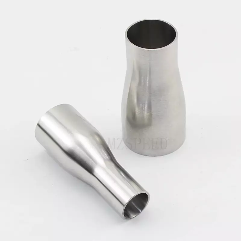 19mm-102mm OD Butt Welding Reducer SUS 304 Stainless Steel Sanitary Pipe Fitting Homebrew Beer
