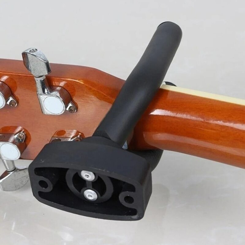 Acoustic Electric Guitar Holder Wall Mount Metal String Instruments Bass Ukulele Violin Hook Display Hanger Bracket