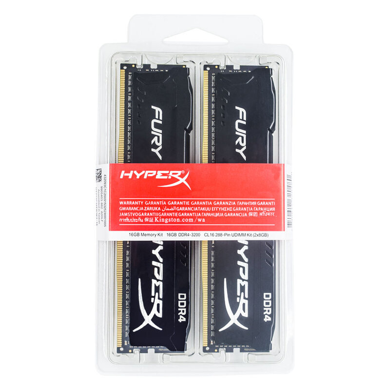 HyperX Fury DDR3 DDR4 4 ГБ 8 ГБ 16 ГБ 1333 МГц 1600 МГц 1866 МГц 2400 МГц 2666 МГц 3200 МГц