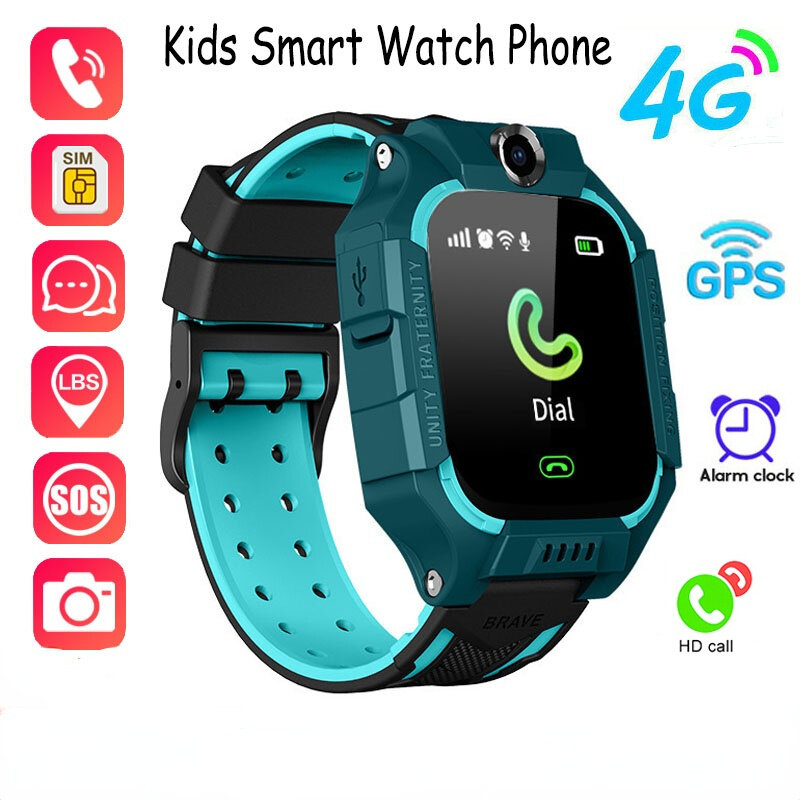 Impermeável relógio inteligente para crianças, estudante Smartwatch, chamada HD, mensagem de voz, controle remoto foto, masculino e feminino, crianças