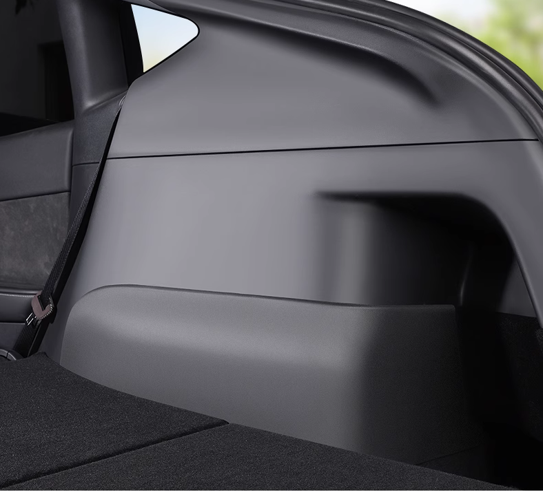 All-Weather Cargo Liners Set For Tesla Model Y Trunk Mat &Seat Back Cover&Boot Area Carpeted Side Walls Protection Kit