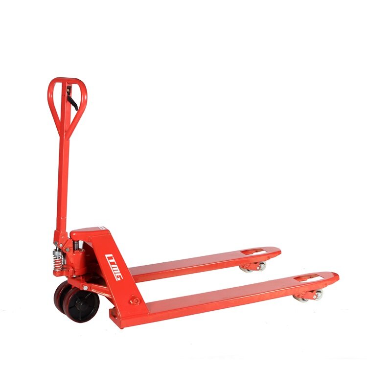 In stock 2ton hand pallet truck 2 ton 3ton manual hand forklift with import pump