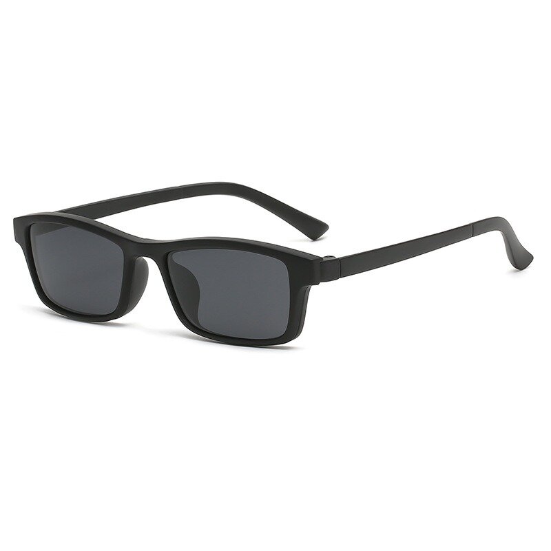 Montatura per occhiali uomo donna con Clip da 5 pezzi su occhiali da sole polarizzati occhiali magnetici occhiali da vista maschili UV400 2250