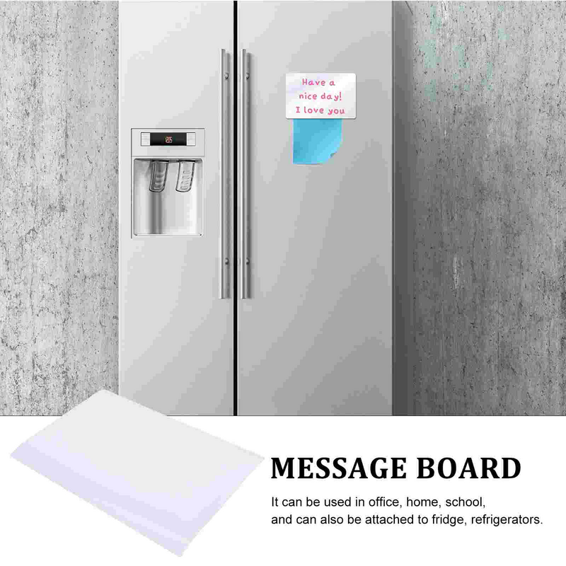 Portable Whiteboard to Do List Durable Schedule Magnetic Whiteboard For Fridge Small White Board Dry Erase for Home