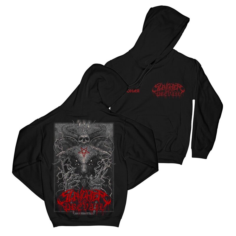 Russia Rock Band SLAUGHTER TO PREVAIL Hoodies Heavy Mental Mens Hoody Tops Harajuku Streetwear Oversized Hip Hop Hooded Clothes
