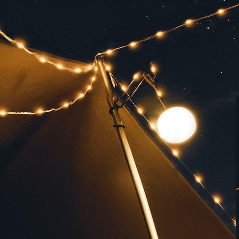 Einziehbare Licht leiste hohe Helligkeit führte magnetische USB wiederauf ladbare Camping Lichterkette für Outdoor-Zelt Dekoration wasserdicht