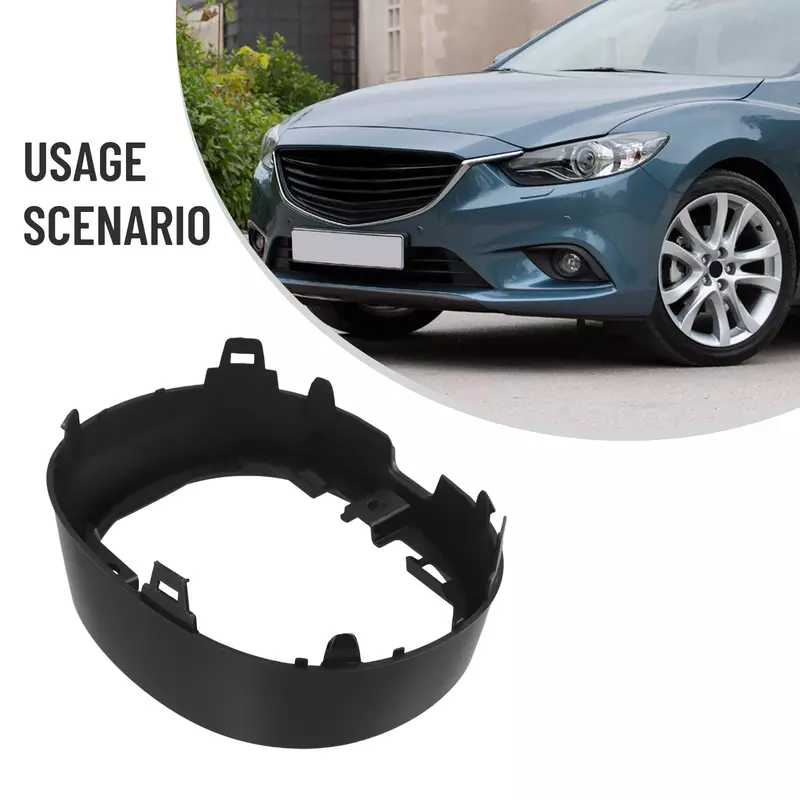 Support de calandre avant pour Mazda 6 2018-2021, support de grille centrale GBVH-50-716, kit de base, pièce de voiture en plastique noir