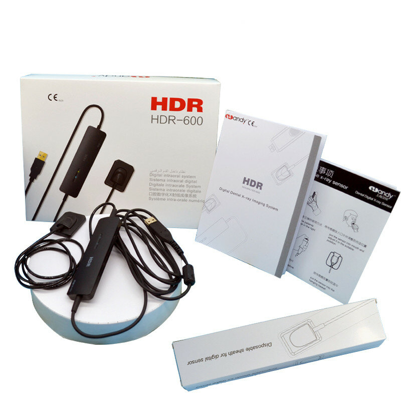 치과 장비 HDR-600A 치과 센서 크기 2 RVG 디지털 치과 X 레이 APS Cmos 센서 치과 센서 엑스레이