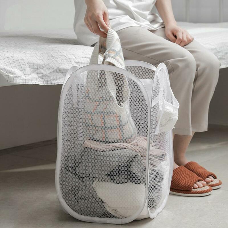 Складная сумка-Органайзер для грязного белья, сетчатая корзина для белья, нижнего белья, носков, для дома