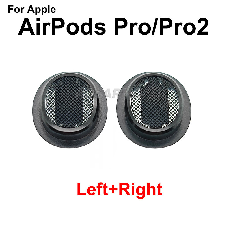 Aocarmo für Apple Airpods Pro Pro2 Kopfhörer Staub filter Metallgitter staub dichtes Netz mit Rahmen ring Ersatzteil