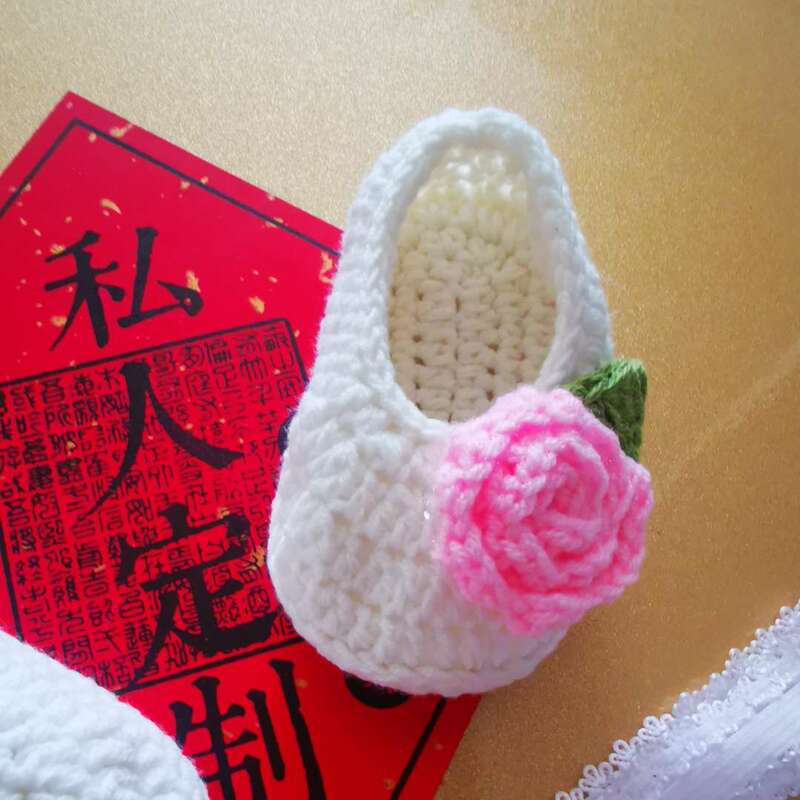 New baby princess shoes, gift shoes, baby , hand-woven cotton shoes