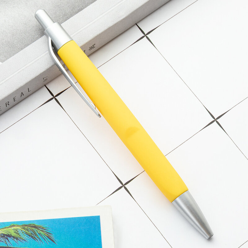 50 Stuks Relatiegeschenk Pen Kleurrijke Lijm Spray Balpen Pers Reclamepen Voor Hotel Conferentie Promotie Pen