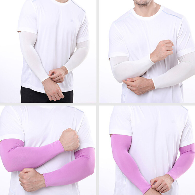 UV Protection Arm Sleeves, Sunscreen Bands, Capas, Oversleeve, Ciclismo, Dirigir, Correr, Voleibol, Moda