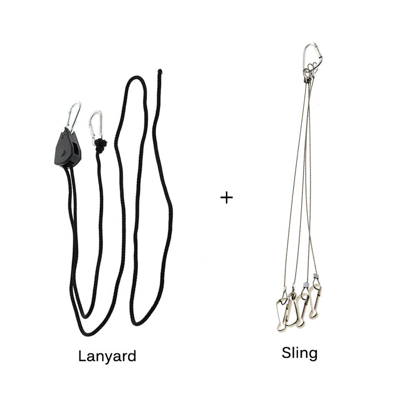 Комплект для подвески, веревка, крюк, кабель, подвесной светильник s, аксессуары для освесветильник растений