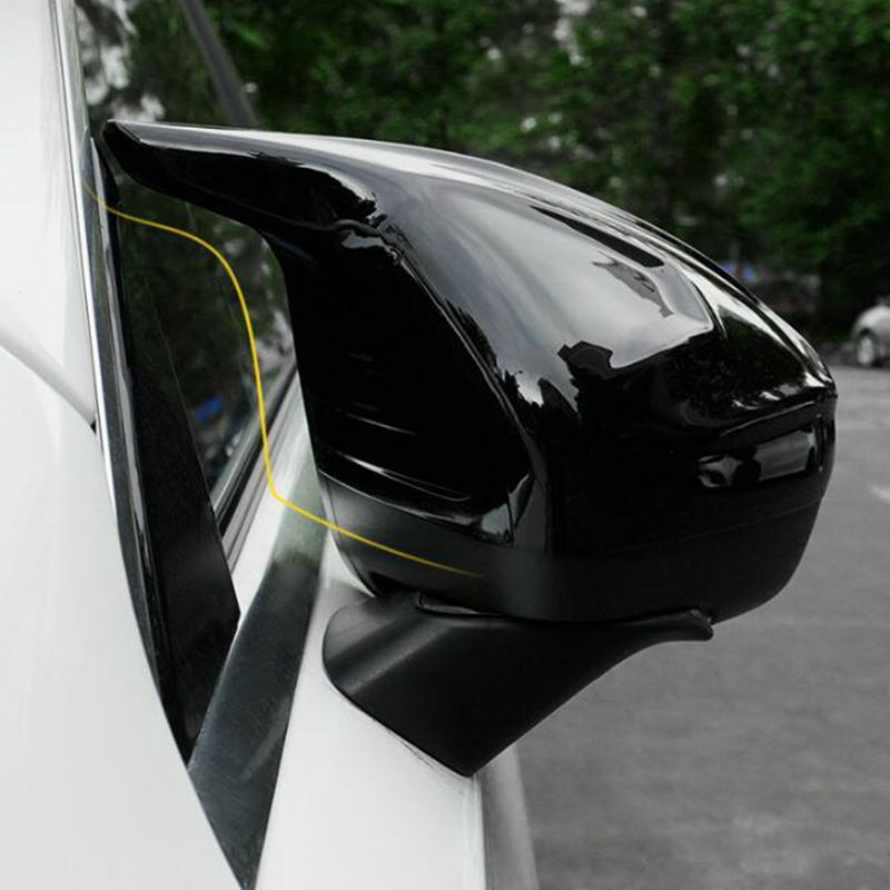 Carbon Fiber Car Horn Side Rearview Mirror Cover Shell for Mercedes-Benz A-Class W177 W118 A200L CLA 2019-2021