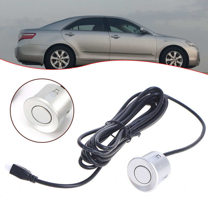 Kit de sensores de estacionamiento para coche, Kit de Sensor de estacionamiento para automóvil, especificación de sonda de respuesta de sonido, respaldo inverso