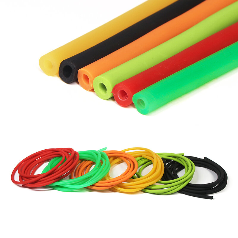 1M Natural Latex Rubber Hoses High Resilient Elastic Surgical Medical Tube Slingshot Fitness Laboratory Equipment Application
