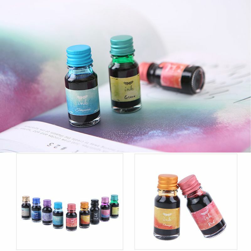 Conjunto caneta caligrafia secagem rápida colorida premium para desenho iniciante