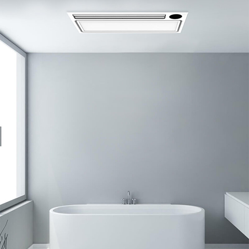 Многофункциональный умный нагреватель воздуха для ванной, встроенный подвесной вытяжной вентилятор с подсветкой, встроенный нагревательный вентилятор для ванной комнаты