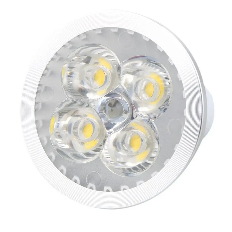 Lâmpada Downlight LED Brilhante, Spot Light, Branco Puro, Quente, Baixo Consumo de Energia, Energia de Alto Efeito, 6W, 4LED, GU10