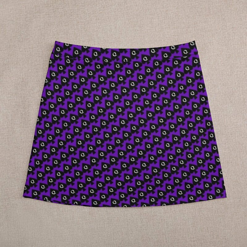 Mini jupe violette pour femme, vêtements Kpop, Hot Wife Avancing TS, Queen of Spades