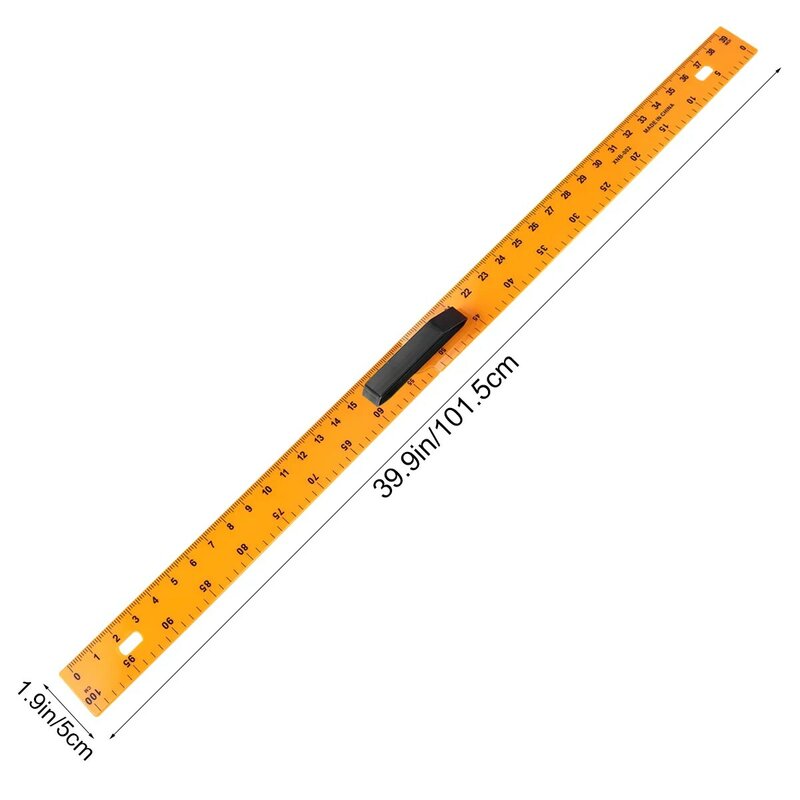 교육용 계량기 스틱 섹션 눈금자 수학 도구, 화이트보드 길이 측정 플라스틱