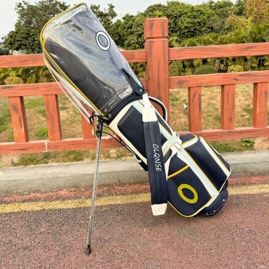 2024 New Golf Stand Bag Lightweight Pu Ultra Light Outdoor Golf Bag Autumn New Color Matching For Men And Women