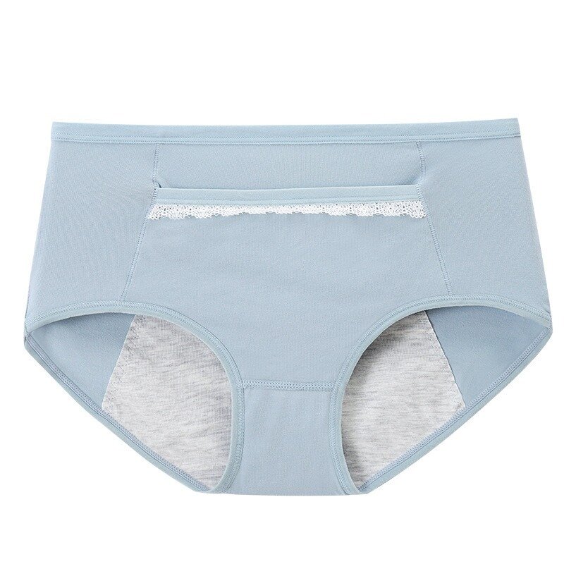 Menstrual Underwear Women's Mid-waist Leak-proof Pocket Pants