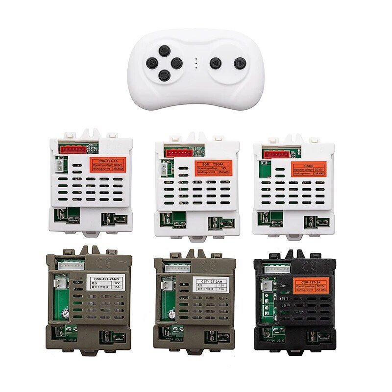 BDM CSG4A-mando a distancia para coche para niños, receptor de vehículo eléctrico, CSR-12T-1A, batería de bebé, controlador de coche, CSR-12T-2A, jabalí