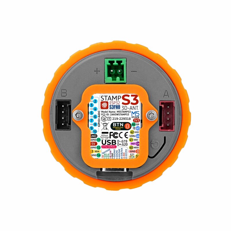 M5Stack Official M5Stack Dial - ESP32-S3 Smart Rotary Knob w/ 1.28" Round Touch Screen