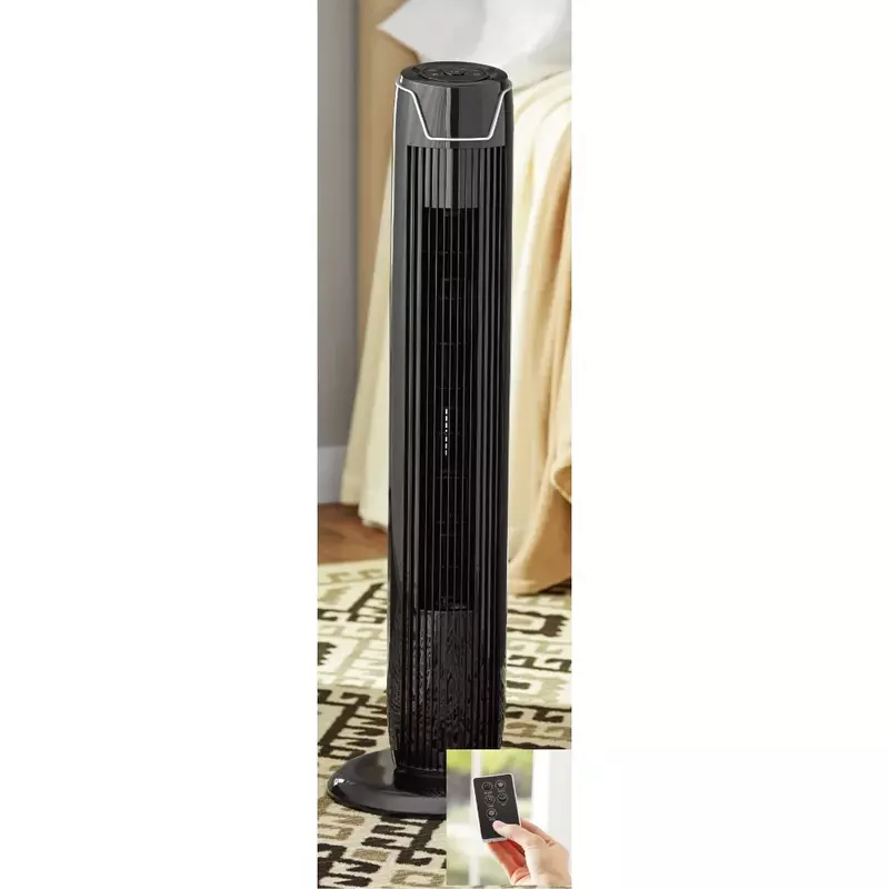 Трехскоростной генераторный вентилятор, модель # FZ10-19JR, черный, 36 дюймов