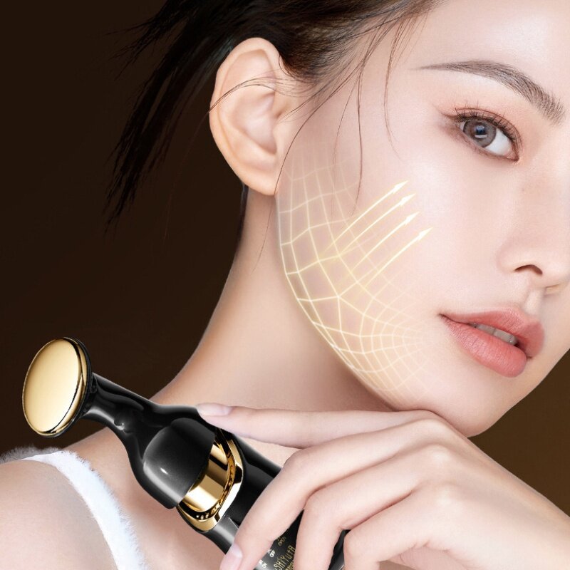 Masajeador Facial 3 en 1 para cuello y ojos, dispositivo de belleza antienvejecimiento para rejuvenecimiento de la piel, herramientas de belleza
