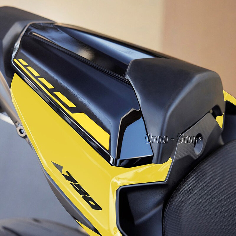 Serat karbon sepeda motor CB750 Hornet hitam baru 2023 2024 penutup kursi boncengan penumpang belakang untuk Honda CB 750 HORNET
