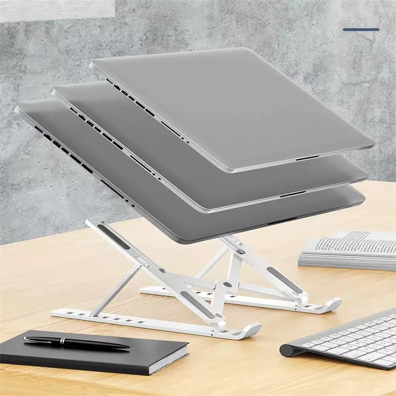 Przenośny Laptop stojak składany do notebooka podstawa regulowany wspornik chłodzący do laptopa i tabletu