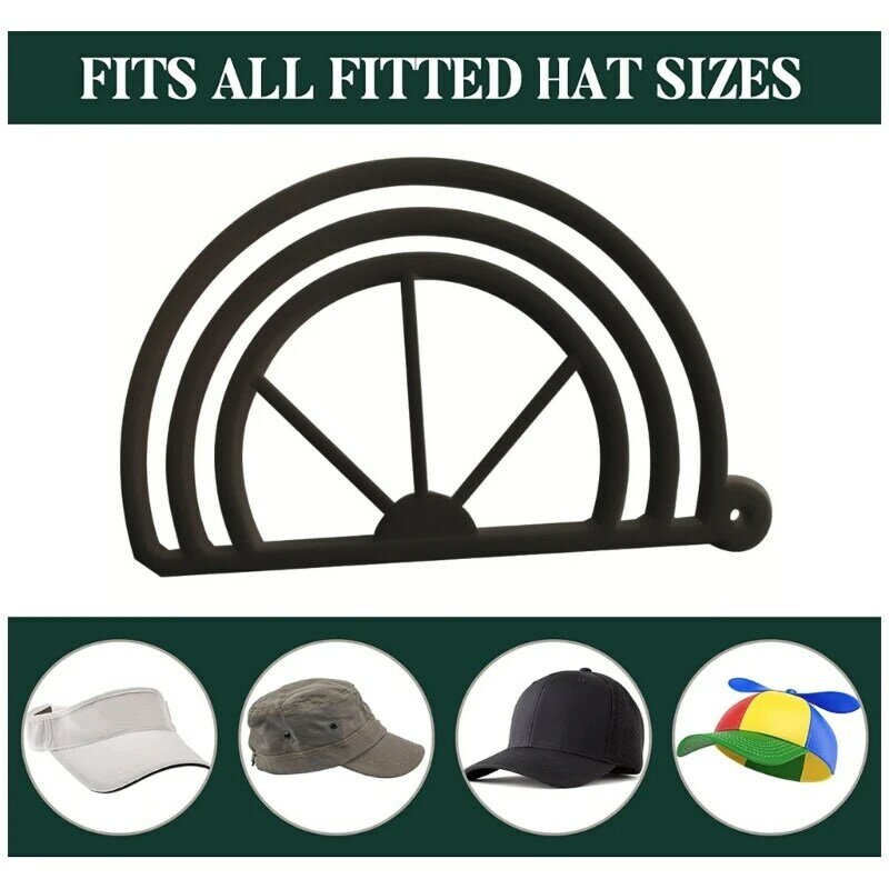 2 шт. шляпа с полями, изогнутая лента, формирователь кривой с двойным вариантом для всех типов шапок, не требует отпаривания,