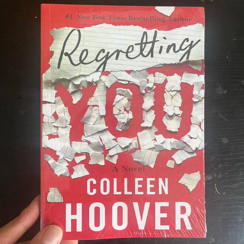 1 buku menyesali Anda oleh Colleen Hoover wanita kontemporer fiksi buku bahasa Inggris Paperback