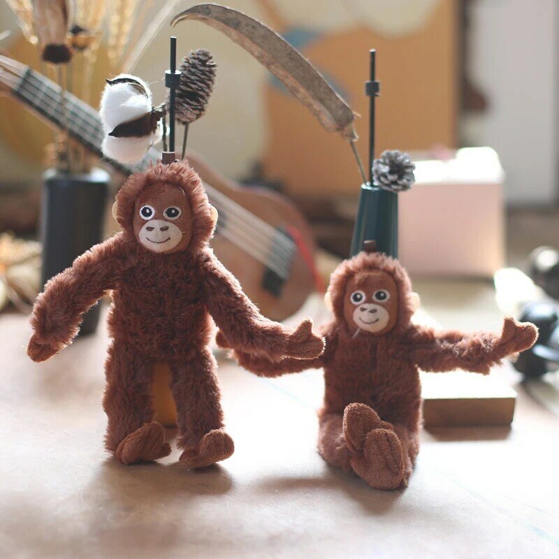Pluszowy pies zabawki dla zwierząt piszczących zabawka w kształcie zwierzątka psów odpornych na gryzienie czystych zębów gryzak artykuły dla zwierząt zabawki interaktywne małpy