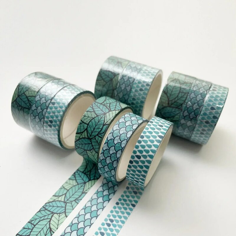 3pcs/Set Colorful Masking Tape Kawaii Decoration Tape for Dairy Simple Style Washi Tape DIY Crafts Arts Scrapbooking