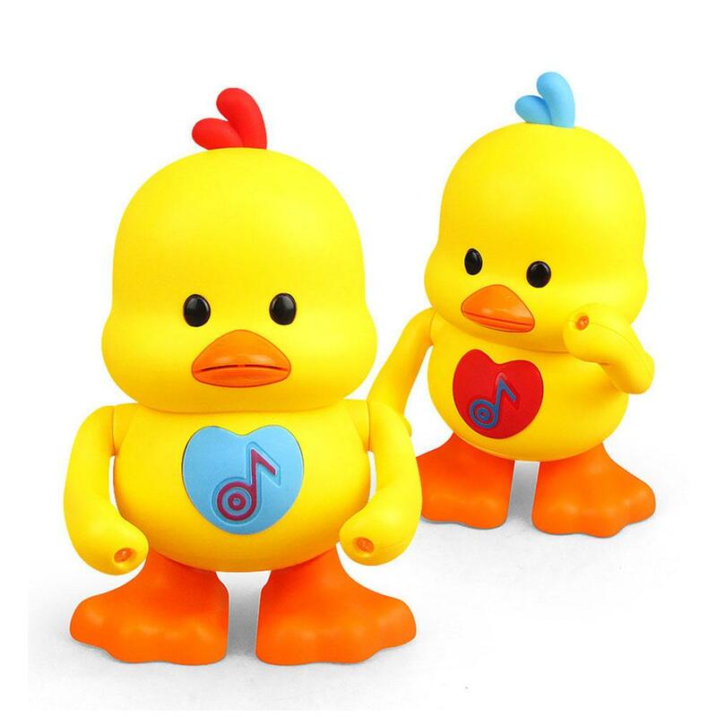 Electric Dancing Duck Toy para crianças, Cartoon Musical Toys para crianças, Boy and Girl Gifts, Toddler Shower, Birthday Gift, Inf T0C4