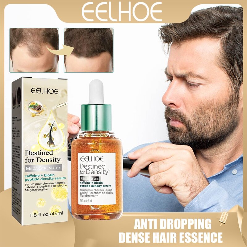 EELHOE-esencia para el crecimiento del cabello, aceite líquido denso para la pérdida de cabello, restauración rápida, suero reparador Liq