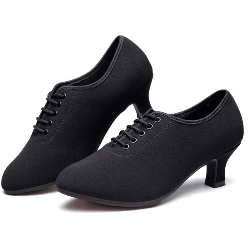 أحذية الرقص اللاتينية النساء الصلصا أحذية الجاز أكسفورد القماش قاعة الرقص حذاء لينة وحيد السيدات الرقص أحذية رياضية أحذية نسائية