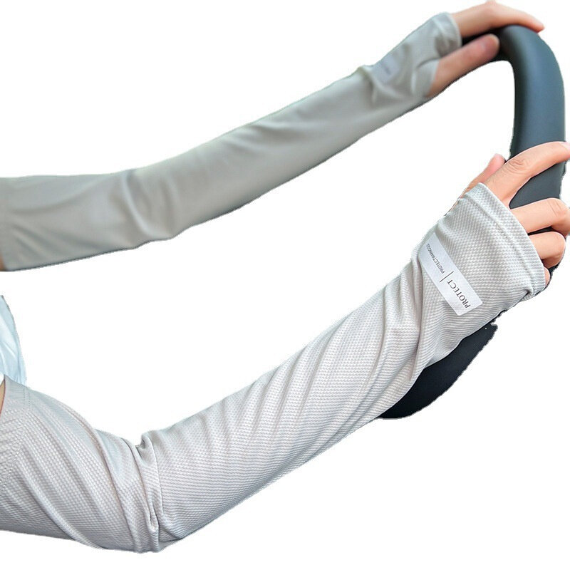 Мужские солнцезащитные рукава, свободные рукава для вождения, с защитой от ультрафиолета, большие размеры