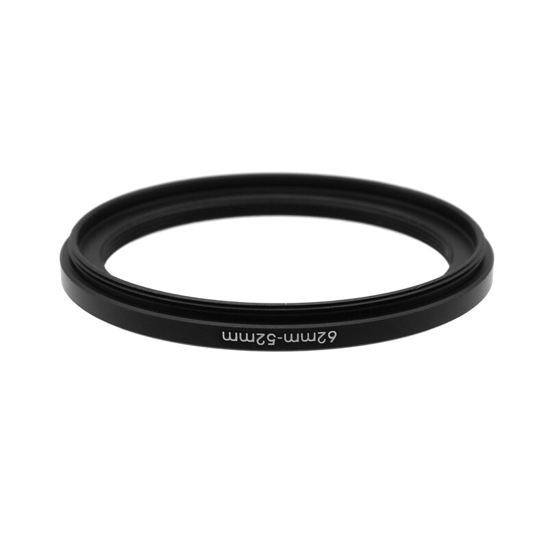 Filtr obiektywu kamery pierścień pośredniczący Step Up / Down Ring Metal 62 mm - 46 49 52 55 58 67 72 77 82 86 mm dla osłony przeciwsłonecznej UV ND CPL itp.