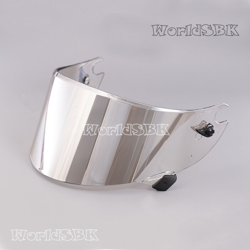 Visor helm sepeda motor lensa visor Anti-UV, Visor pengganti Anti-UV PC Model Race R Pro GP untuk balap hiu