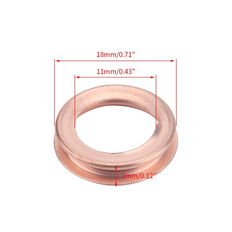Brand New Washer Gasket 11026-JA00A Oil Drain Replacement 10PCS 11026-01M02 Accessories High Reliability Metal