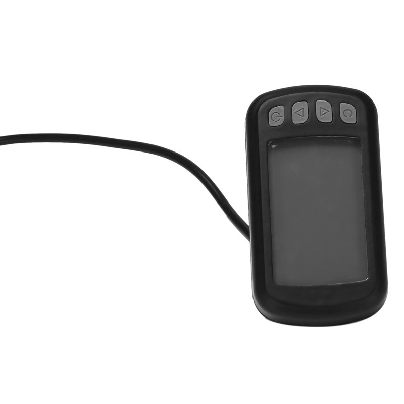 Mini Display LCD para bicicleta elétrica, Scooter, motocicleta, velocímetro, impermeável Ebike Display com 5 fios conectores