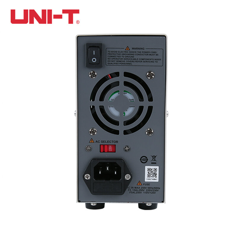 UNI-T UTP1000ชุดสวิทช์จ่ายไฟ DC ชุดสวิทช์ไฟ4หลักปรับได้ตัวควบคุมแรงดันไฟฟ้า AC 220V