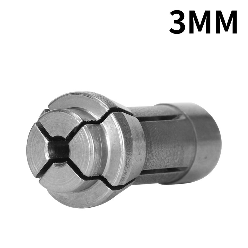 3mm-6.35mm Die Grinder Collet High Carbon Steel Engraving Machine Chuck Clamping Tool Abrasive Parts 1pcs